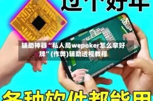 辅助神器“私人局wepoker怎么拿好牌”(作弊)辅助透视教程