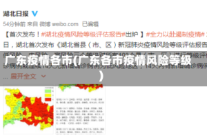 广东疫情各市(广东各市疫情风险等级)