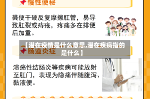 【潜在疫情是什么意思,潜在疾病指的是什么】