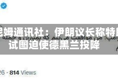 塔斯尼姆通讯社：伊朗议长称特朗普试图迫使德黑兰投降