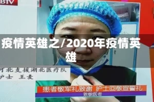 疫情英雄之/2020年疫情英雄