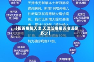 【投诉疫情天津,天津防疫投诉电话是多少】