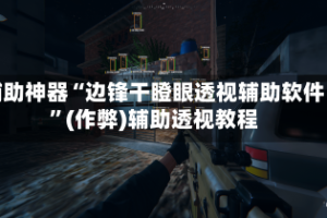 辅助神器“边锋干瞪眼透视辅助软件”(作弊)辅助透视教程