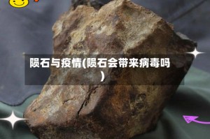 陨石与疫情(陨石会带来病毒吗)