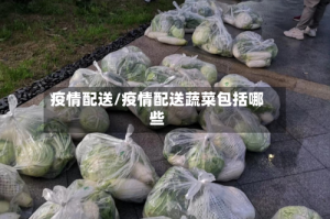疫情配送/疫情配送蔬菜包括哪些