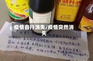 疫情自行消失/疫情突然消失
