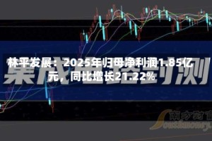 林平发展：2025年归母净利润1.85亿元，同比增长21.22%