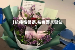 【抗疫情警语,抗疫警言警句】
