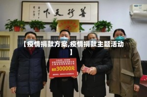 【疫情捐款方案,疫情捐款主题活动】