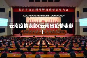 云南疫情表彰(云南省疫情表彰)