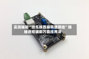 实测辅助“微乐陕西麻将通用挂”揭秘透视辅助万能挂用法