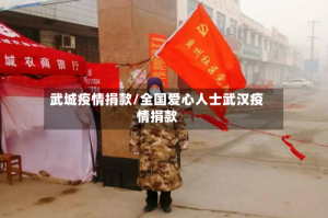 武城疫情捐款/全国爱心人士武汉疫情捐款