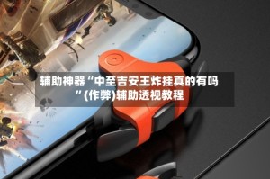 辅助神器“中至吉安王炸挂真的有吗”(作弊)辅助透视教程