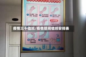 疫情三十值班/疫情期间值班安排表