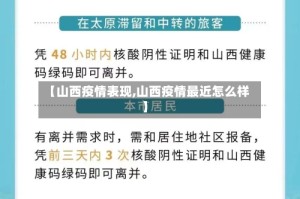 【山西疫情表现,山西疫情最近怎么样】