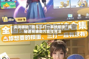 实测辅助“微乐三打一系统规律”揭秘透视辅助万能挂用法