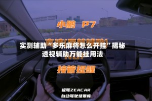 实测辅助“多乐麻将怎么开挂”揭秘透视辅助万能挂用法