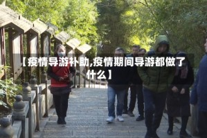【疫情导游补助,疫情期间导游都做了什么】
