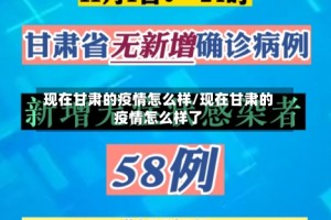 现在甘肃的疫情怎么样/现在甘肃的疫情怎么样了