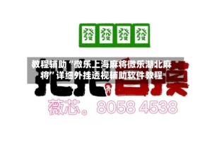 教程辅助“微乐上海麻将微乐湖北麻将”详细外挂透视辅助软件教程