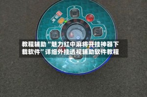 教程辅助“魅力红中麻将开挂神器下载软件”详细外挂透视辅助软件教程