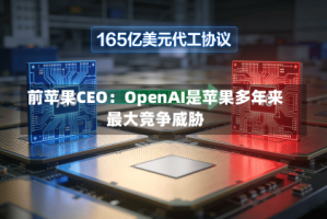 前苹果CEO：OpenAI是苹果多年来最大竞争威胁