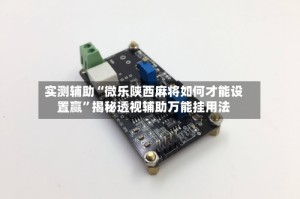 实测辅助“微乐陕西麻将如何才能设置赢”揭秘透视辅助万能挂用法