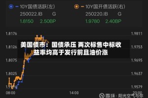 美国债市：国债承压 两次标售中标收益率均高于发行前且油价涨