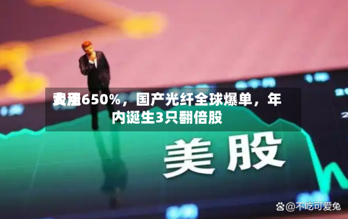 费用大涨650%	，国产光纤全球爆单，年内诞生3只翻倍股-第2张图片