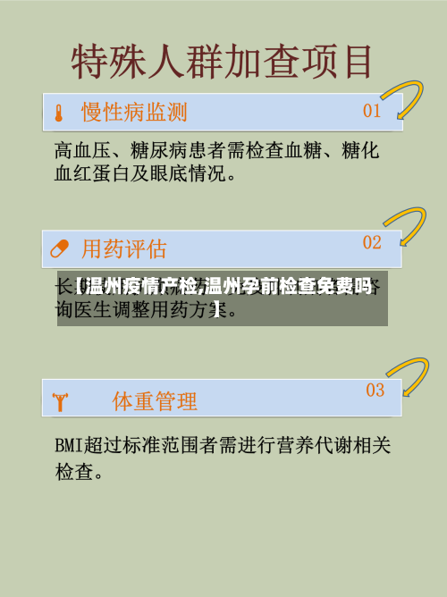 【温州疫情产检,温州孕前检查免费吗】-第1张图片
