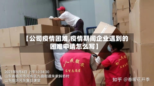 【公司疫情困难,疫情期间企业遇到的困难申请怎么写】-第1张图片