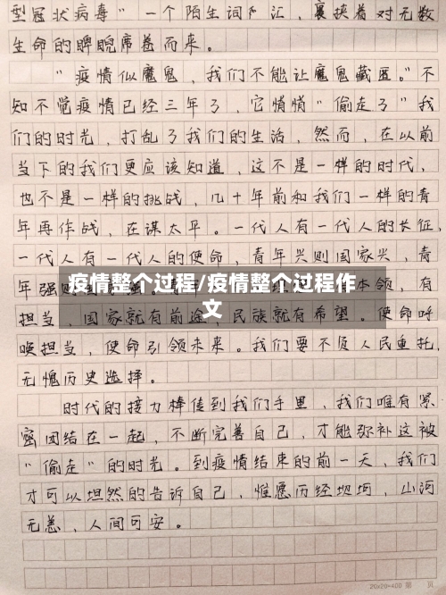 疫情整个过程/疫情整个过程作文-第1张图片