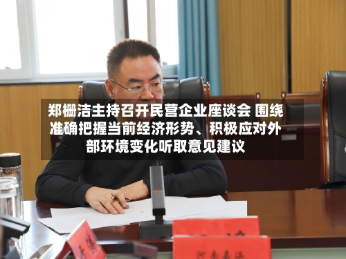 郑栅洁主持召开民营企业座谈会 围绕准确把握当前经济形势	、积极应对外部环境变化听取意见建议-第3张图片