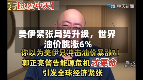 美伊紧张局势升级，世界油价跳涨6%-第2张图片