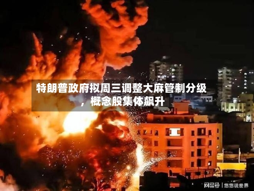 特朗普政府拟周三调整大麻管制分级，概念股集体飙升-第2张图片