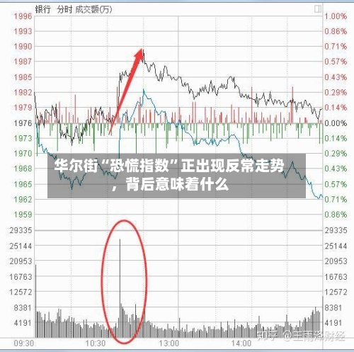 华尔街“恐慌指数	”正出现反常走势，背后意味着什么-第2张图片