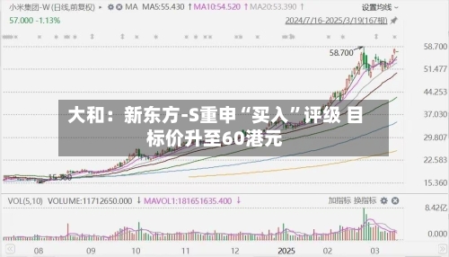大和：新东方-S重申“买入”评级 目标价升至60港元-第2张图片