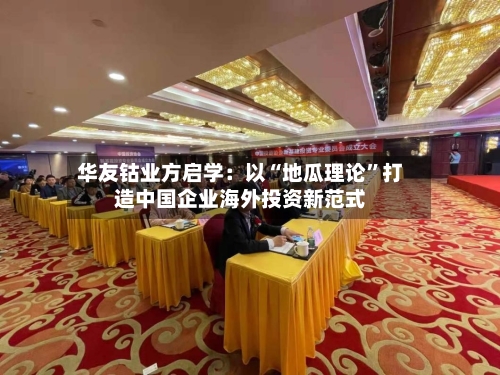 华友钴业方启学：以“地瓜理论”打造中国企业海外投资新范式-第1张图片