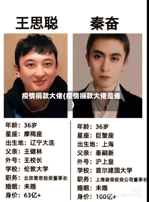 疫情捐款大佬(疫情捐款大佬是谁)-第1张图片
