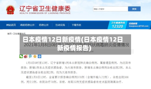 日本疫情12日新疫情(日本疫情12日新疫情报告)-第1张图片
