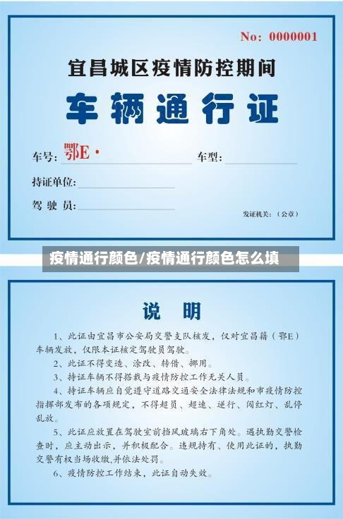 疫情通行颜色/疫情通行颜色怎么填-第1张图片