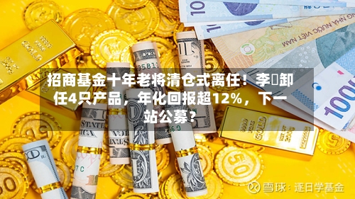 招商基金十年老将清仓式离任！李崟卸任4只产品，年化回报超12%	，下一站公募？-第3张图片