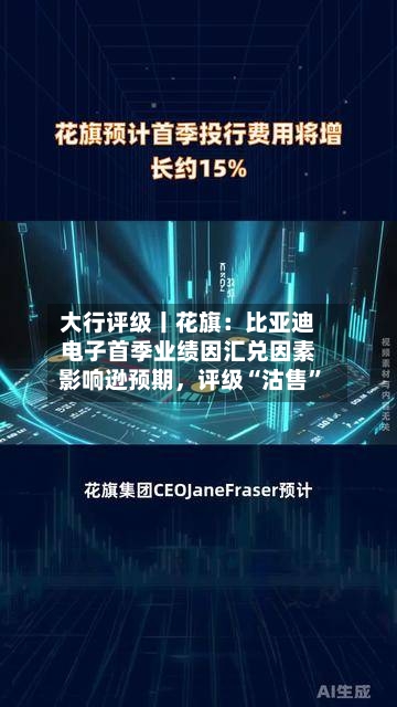 大行评级丨花旗：比亚迪电子首季业绩因汇兑因素影响逊预期	，评级“沽售	”-第1张图片
