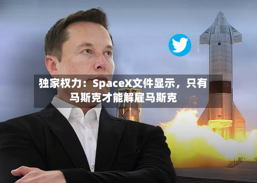 独家权力：SpaceX文件显示，只有马斯克才能解雇马斯克-第3张图片