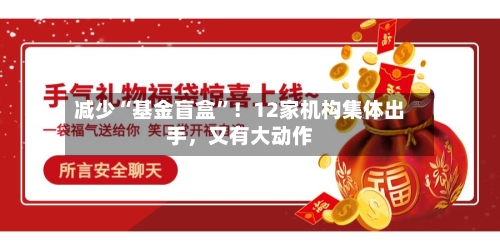 减少“基金盲盒”！12家机构集体出手，又有大动作-第1张图片