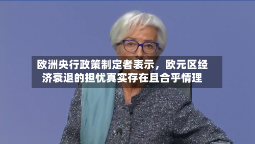 欧洲央行政策制定者表示，欧元区经济衰退的担忧真实存在且合乎情理-第1张图片