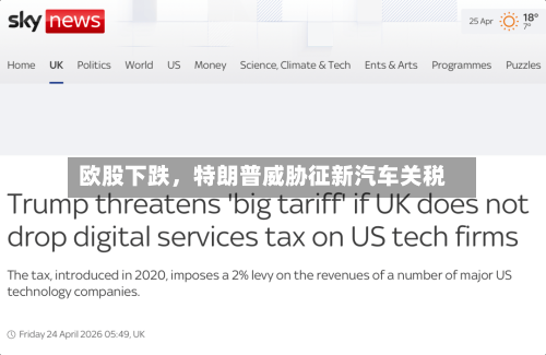 欧股下跌，特朗普威胁征新汽车关税-第2张图片
