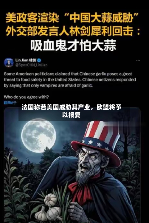 法国称若美国威胁其产业，欧盟将予以报复-第3张图片