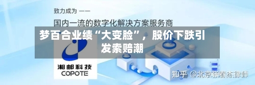 梦百合业绩“大变脸”	，股价下跌引发索赔潮-第2张图片