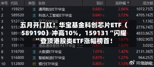 五月开门红！华宝基金科创芯片ETF（589190）冲高10%，159131“闪耀”登顶港股类ETF涨幅榜首！-第1张图片